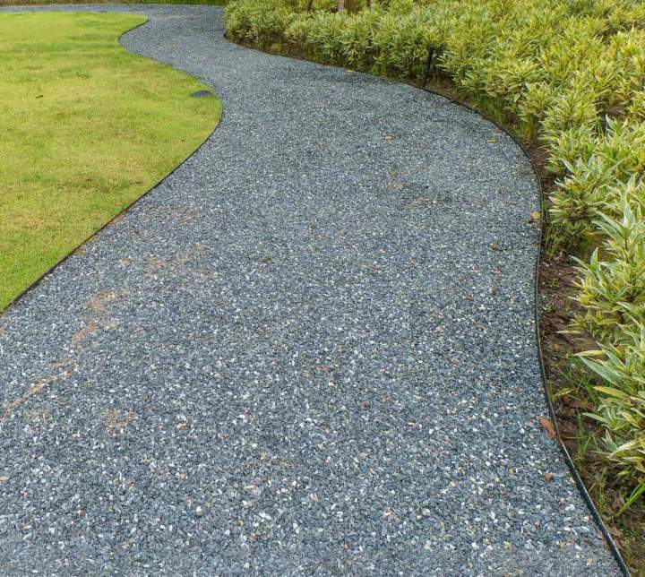 Travaux de rénovation d'allées à Lezoux